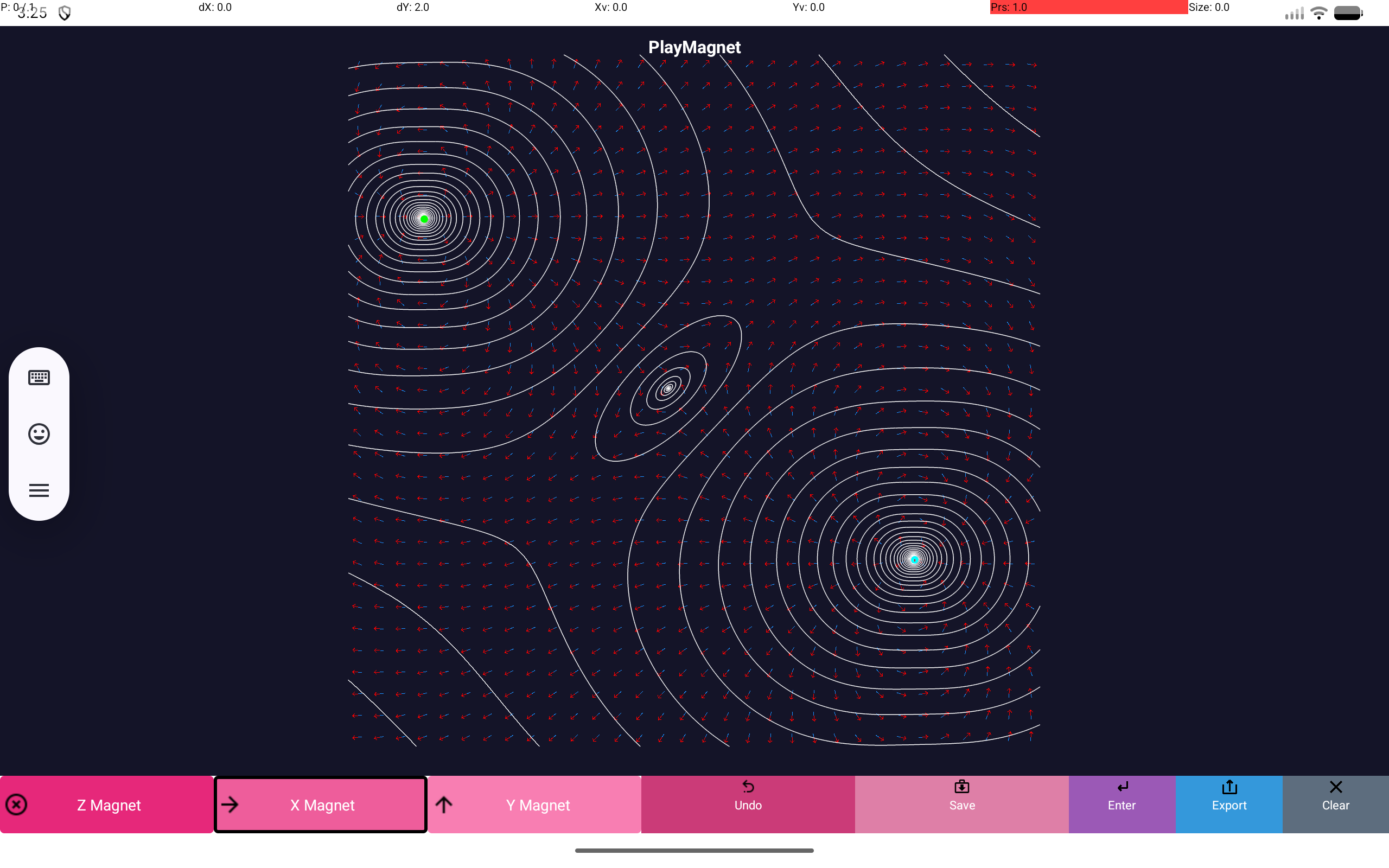 PlayMagnet on Android tablet